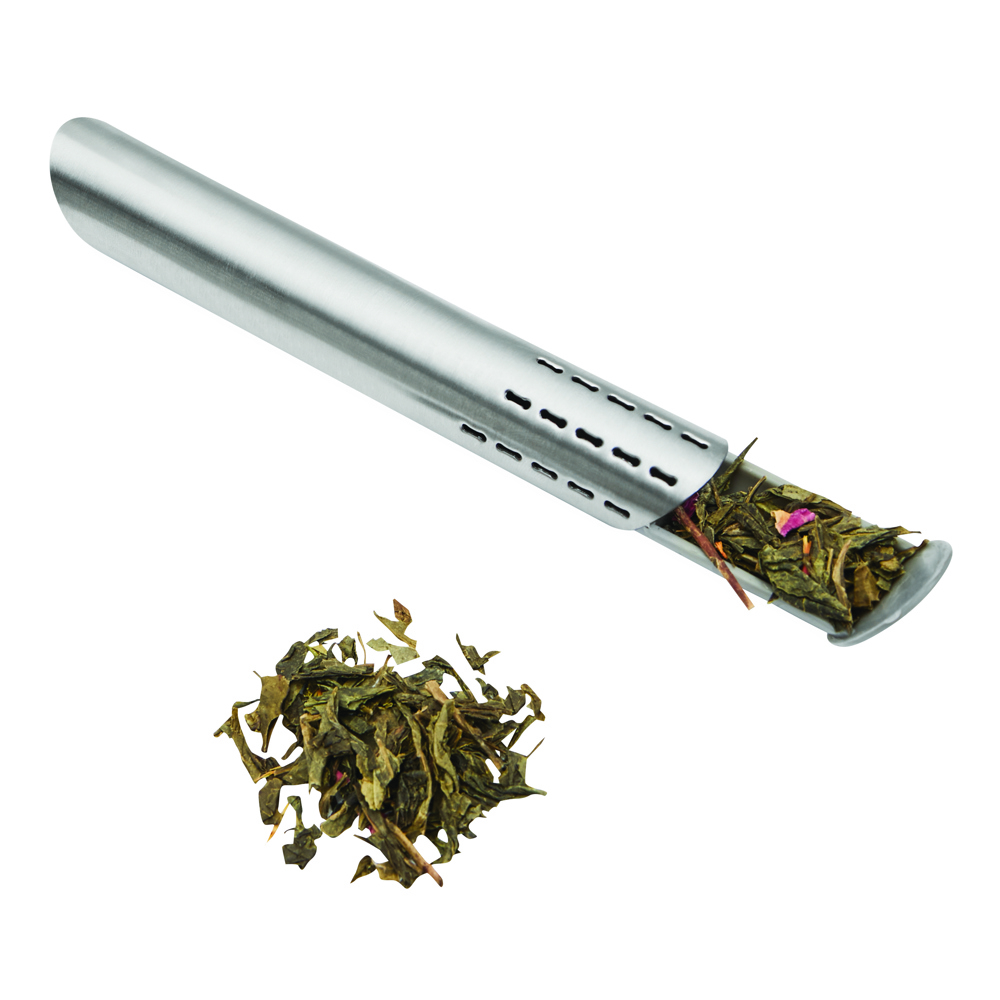 GREAT PLEASURE - Theezeef van roestvrij staal - bedrukt of onbedrukt verkrijgbaar