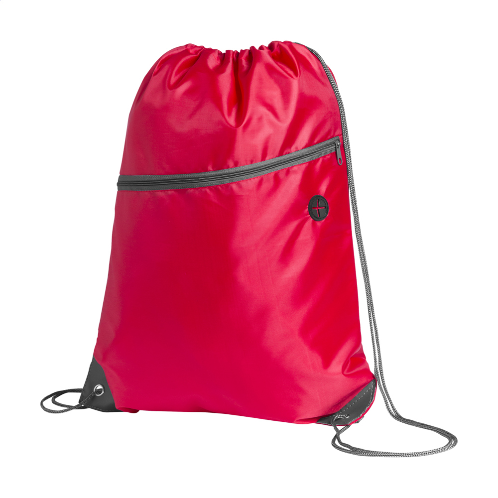 Coprus - trekkoord tas - kopen of bedrukken - Rood