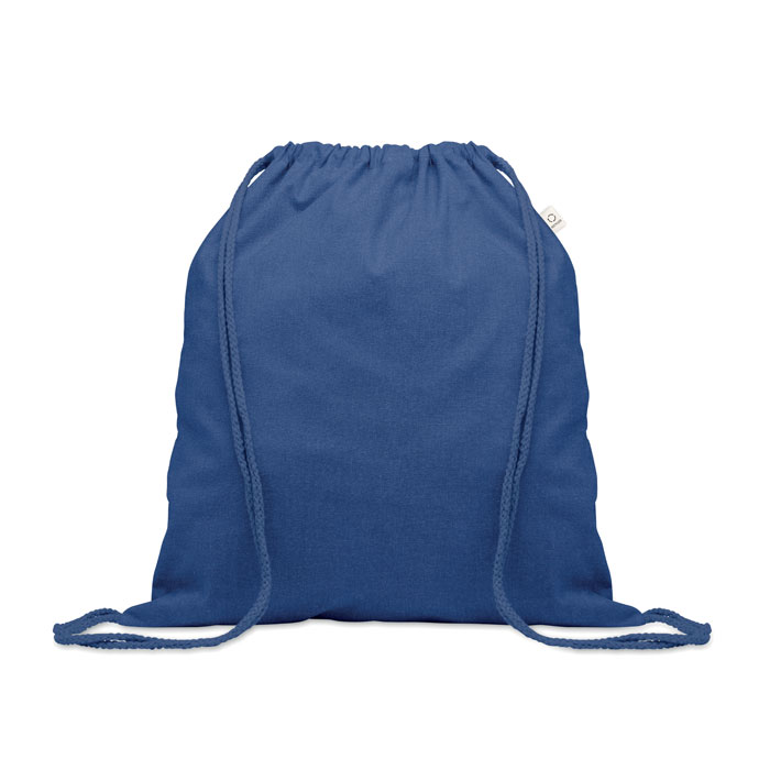 CABETRI COLOUR - Trekkoord rugzak gerecycled - kopen of bedrukken - Royal Blauw