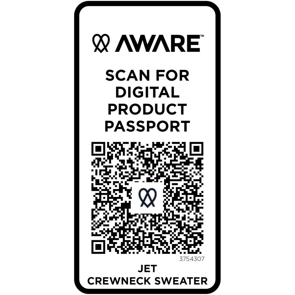 Tin uniseks Aware™ gerecyclede trui met crewneck