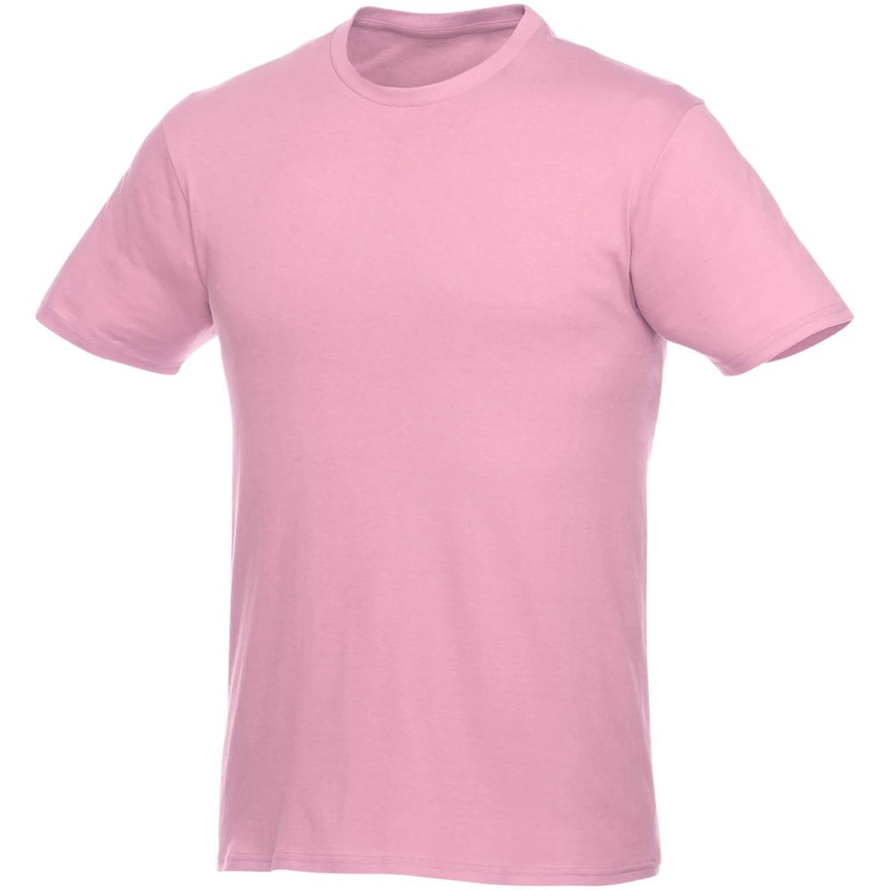 Heros heren t-shirt met korte mouwen - met logo of onbedrukt bestellen - Lichtroze