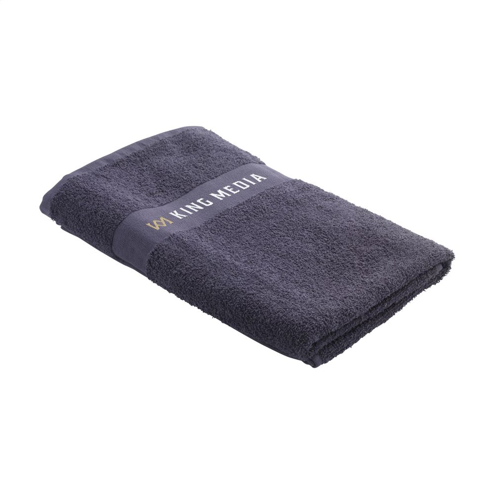 Wooosh Bath Towel GRS Recycle Cotton Mix 140 x 70 cm - voor bedrijven en relatiegeschenken