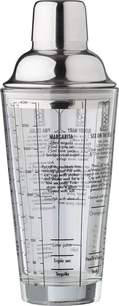 Glazen cocktailshaker (400 ml) Adela