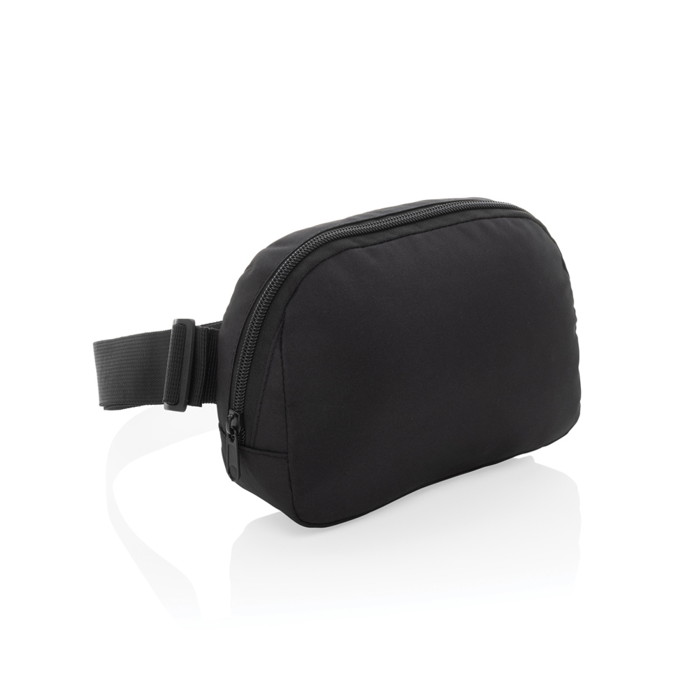 Aero Aware™ RPET Everyday schoudertas - bedrukt of onbedrukt verkrijgbaar - zwart (± PMS Black)