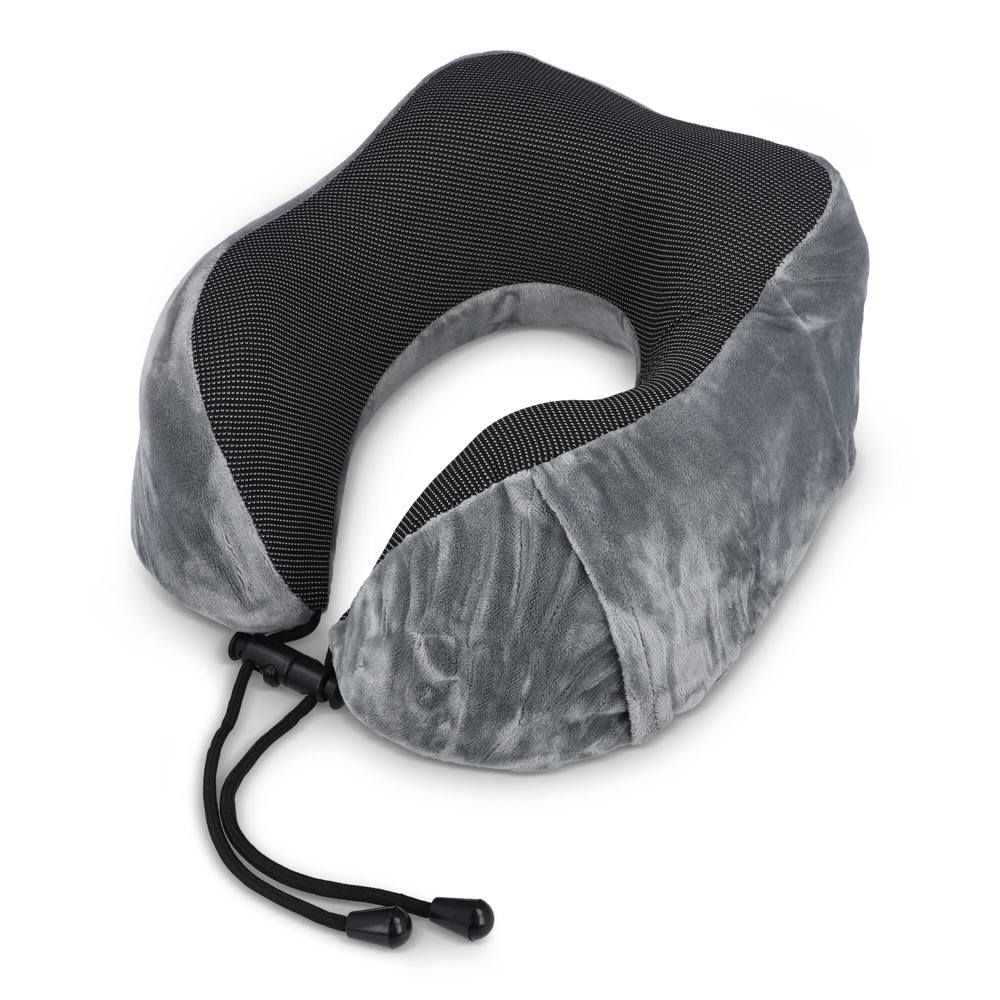 Gecontourde memory foam reiskussen met EVA-case