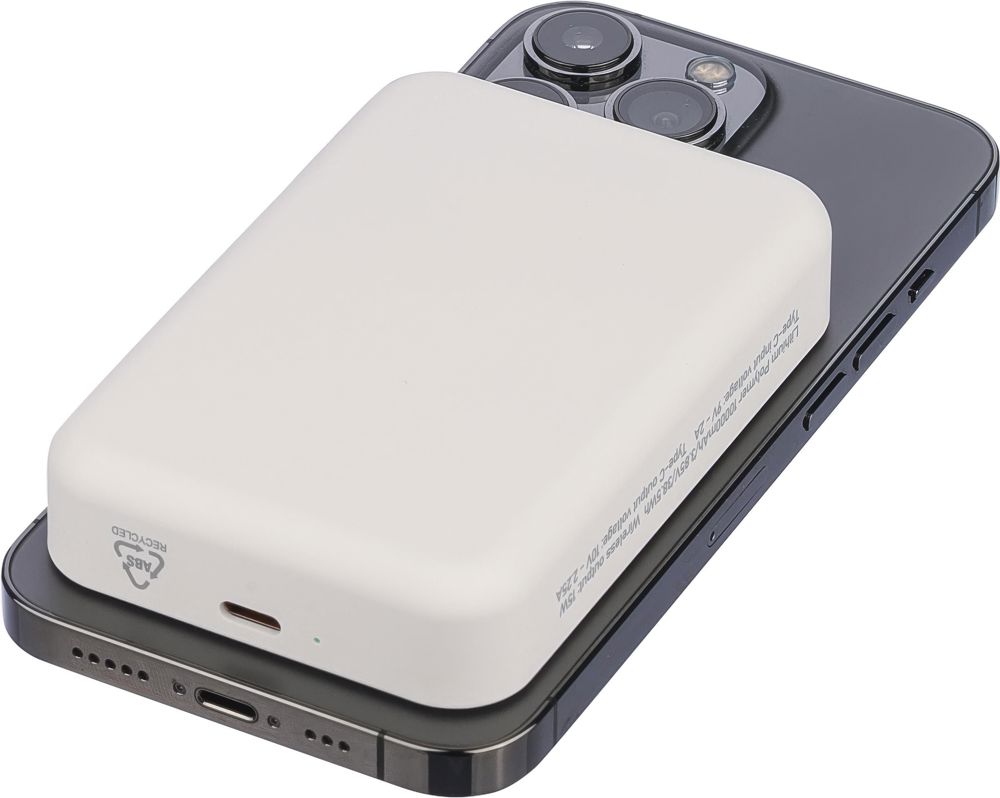 Gerecyclede draadloze oplader powerbank Meno