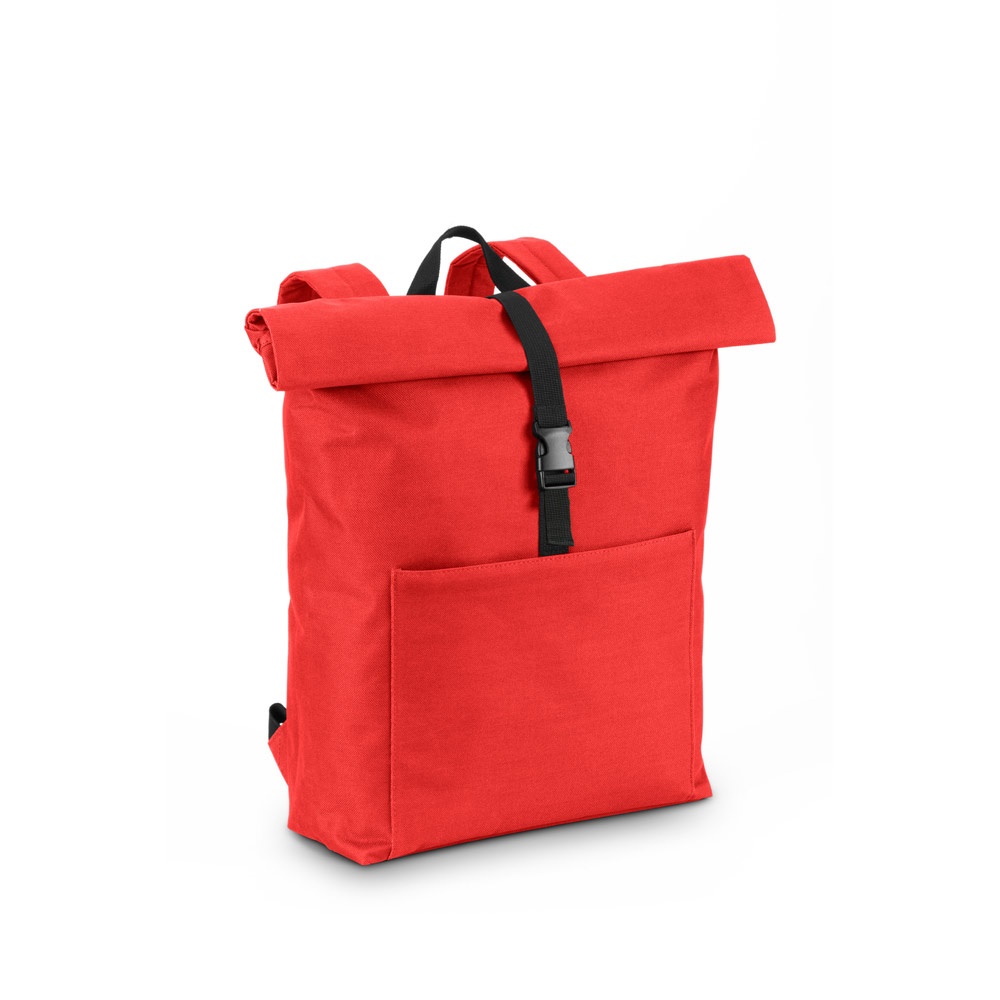 ATENAS. 600D laptoprugzak 17.3'' - met logo of onbedrukt bestellen - Rood