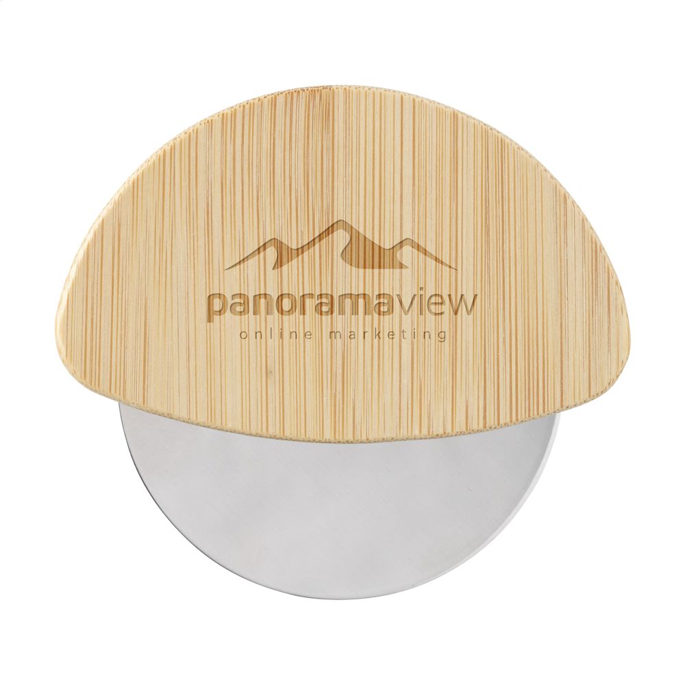 Cortello Bamboo Pizza Cutter pizzasnijder - kopen of bedrukken