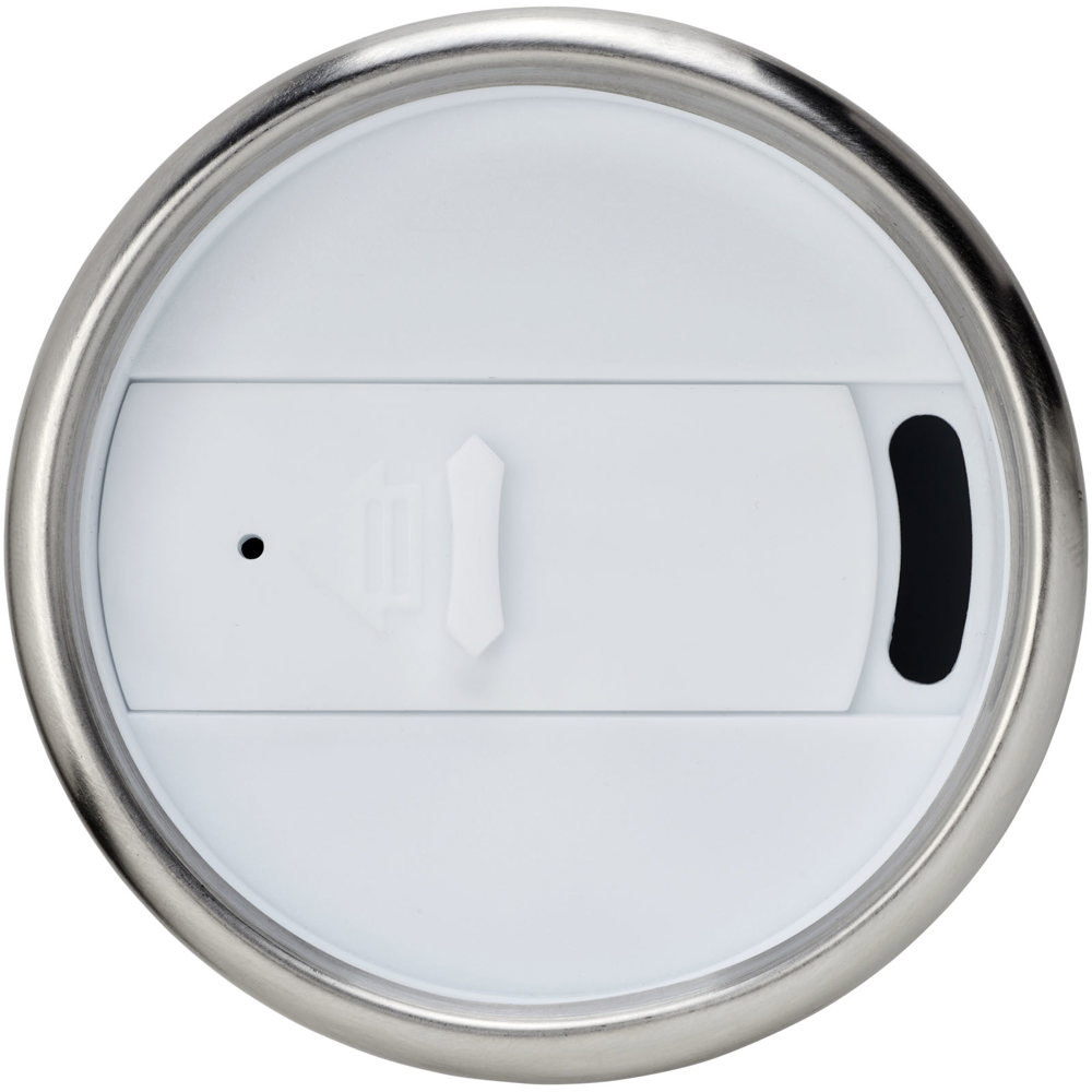 Elwood 410 ml geïsoleerde beker van RCS-gecertificeerd gerecycled roestvrij staal 