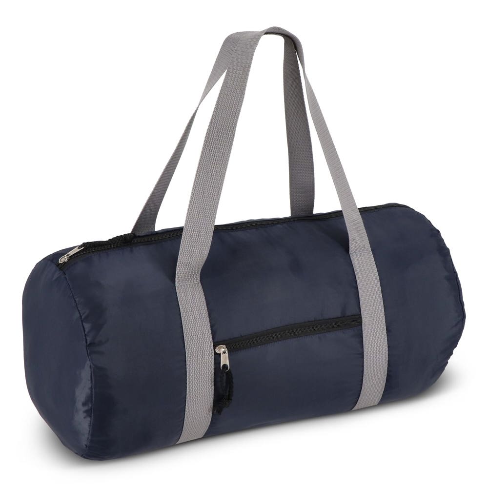 190T gerecycled PET lichtgewicht sport- en reistas 48 x 23 x 23 cm 20 L - met logo of onbedrukt bestellen - donkerblauw