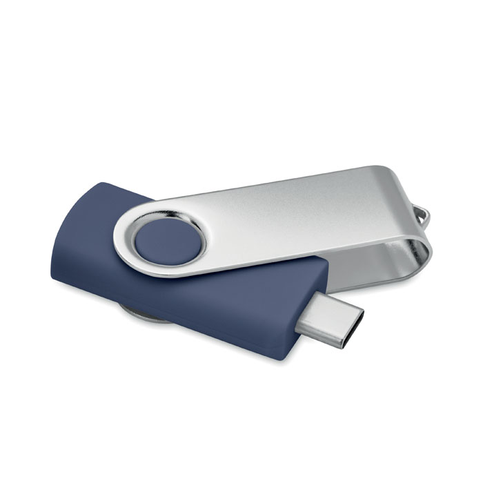 COLODRI - 16GB USB flash 3.0 type-C MO1401 - bedrukt of onbedrukt verkrijgbaar - Blauw
