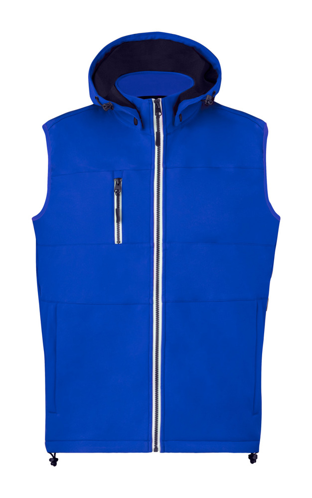 Netly - softshell bodywarmer - voor bedrijven en relatiegeschenken - Blauw