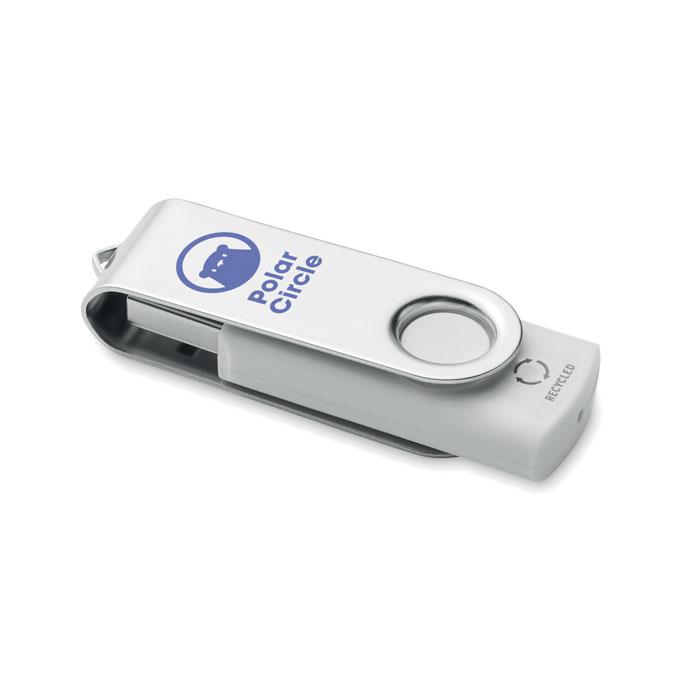 TECHMATE RABS - Gerecycled ABS USB 16G - met logo of onbedrukt bestellen