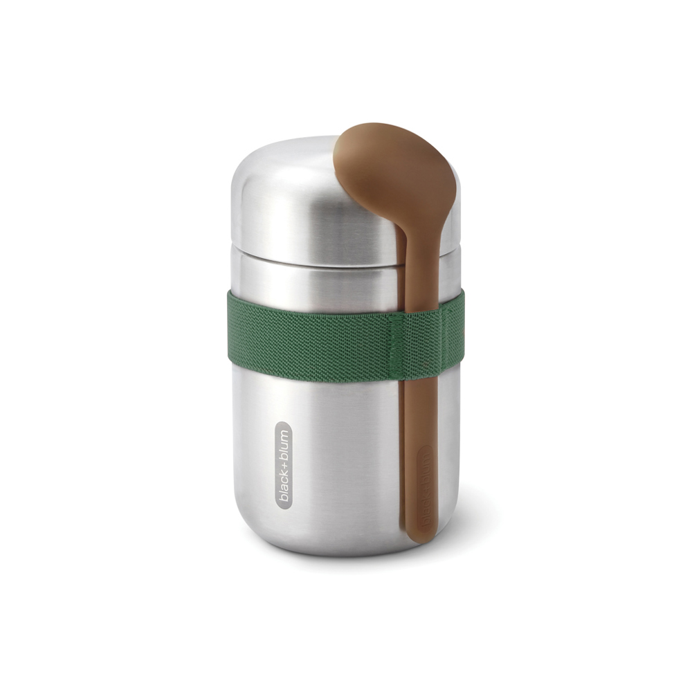 Black+Blum Voedsel container 400 ml - kopen of bedrukken - olijfgroen (± PMS 357)