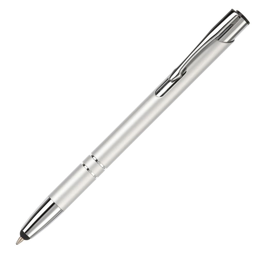 Balpen Alicante stylus metaal - kopen of bedrukken - Zilver
