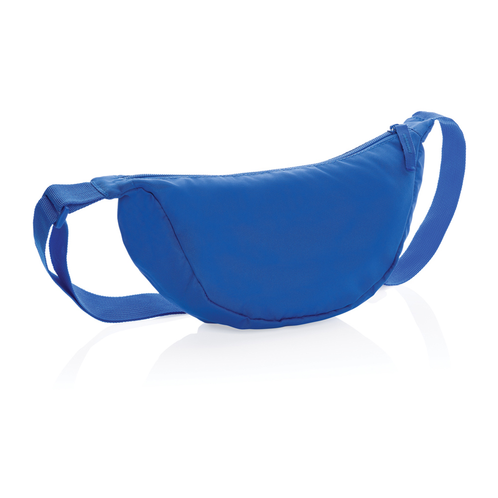 Crescent AWARE™ RPET halve maan sling bag - voor bedrijven en relatiegeschenken - royal blue (± PMS 19-4050 TCX)