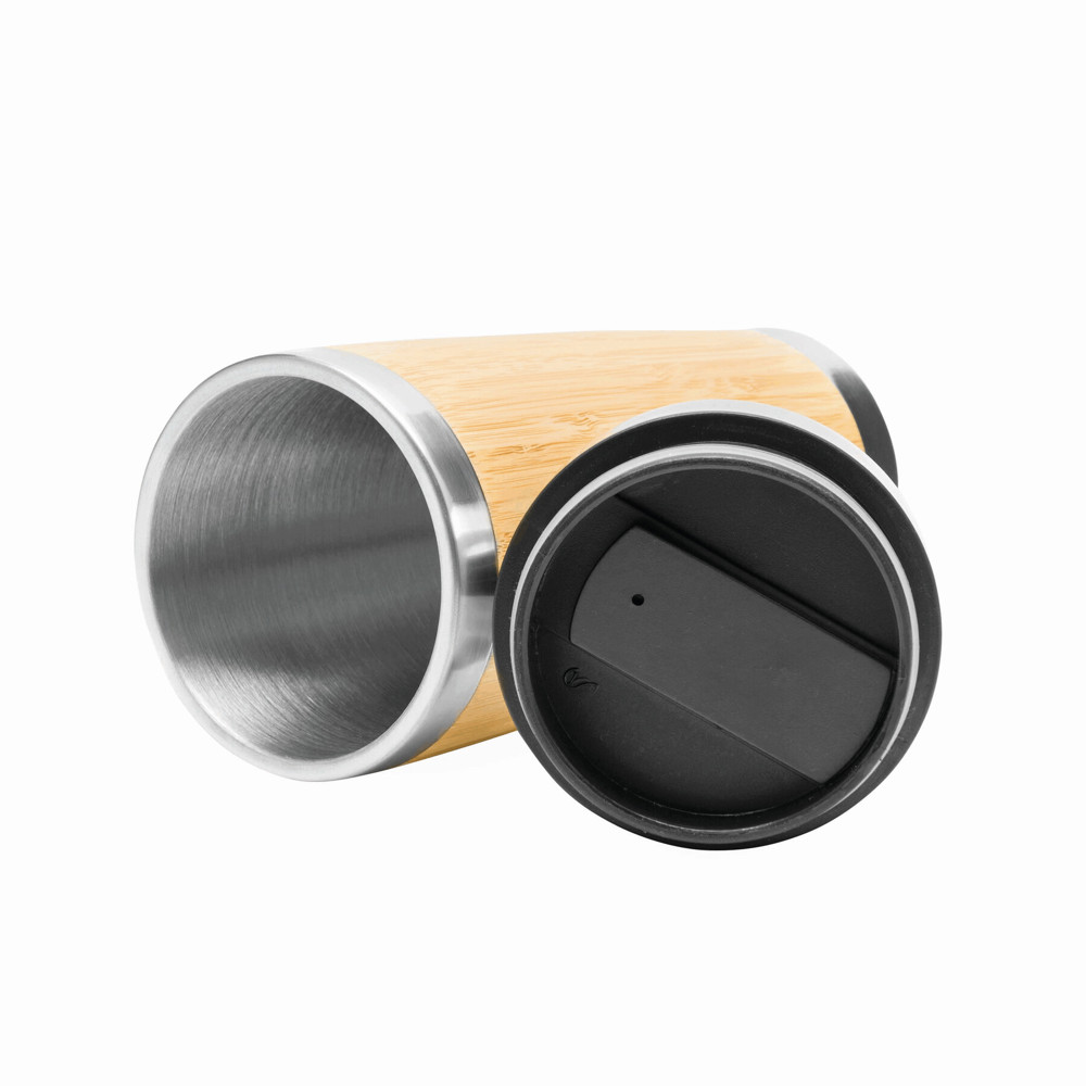 BAMBOO DRINK - Isoleerfles - met logo of onbedrukt bestellen