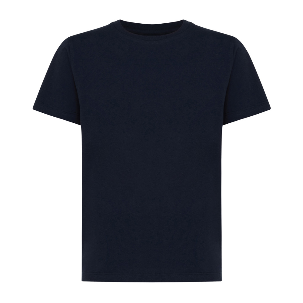 IQONIQ Koli kids lichtgewicht gerecycled katoen t-shirt - kopen of bedrukken - donkerblauw (± PMS 19-3923TCX)