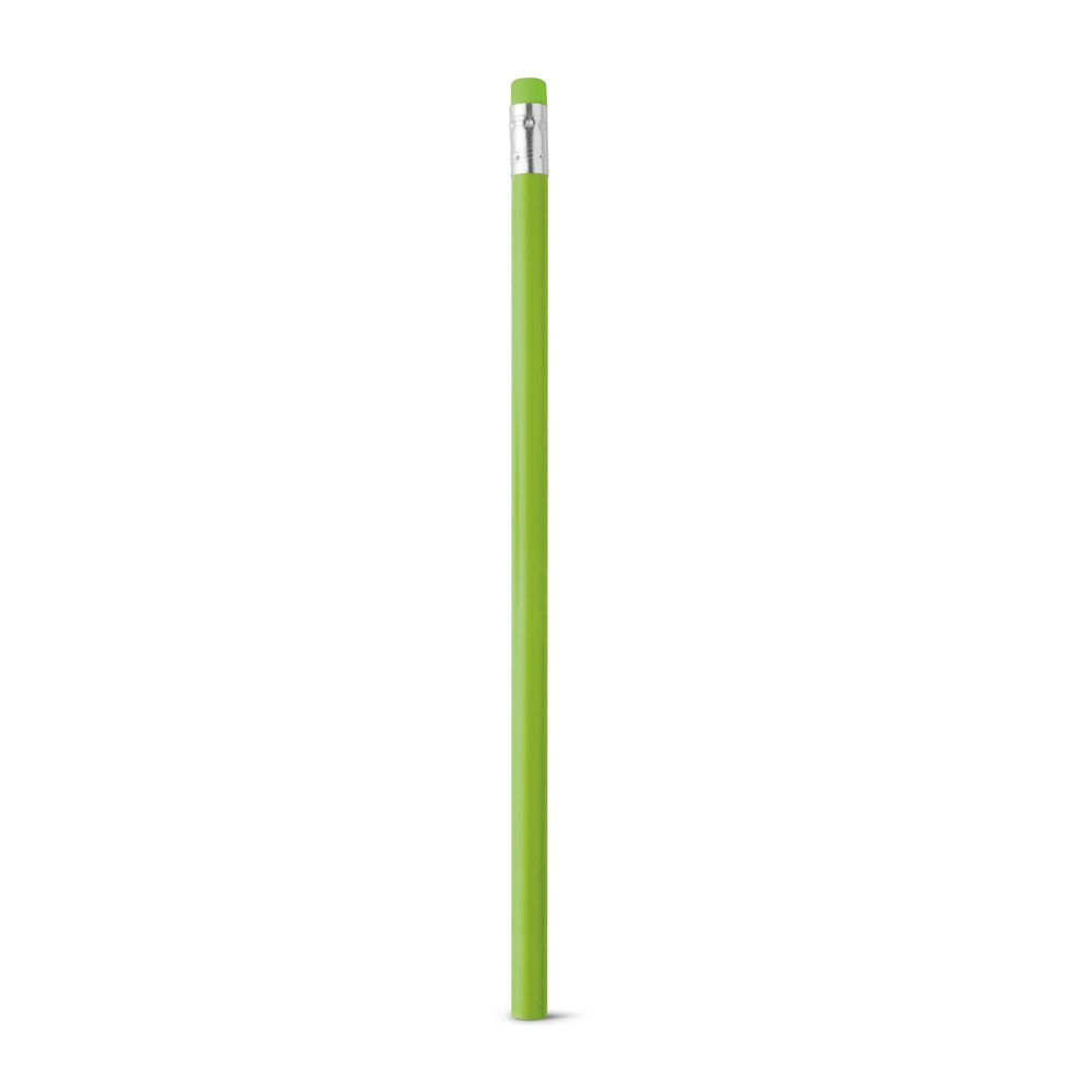 ATENEO. Potlood met gum en hardheid HB - met logo of onbedrukt bestellen - Licht groen