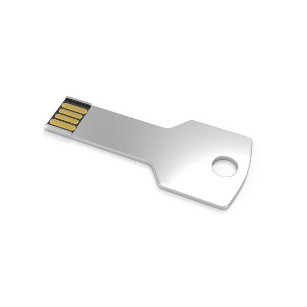 USB Stick Alu Key - Zilver