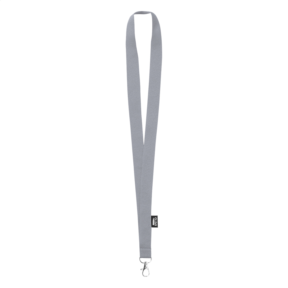 Larpet - lanyard - met logo of onbedrukt bestellen - Grijs