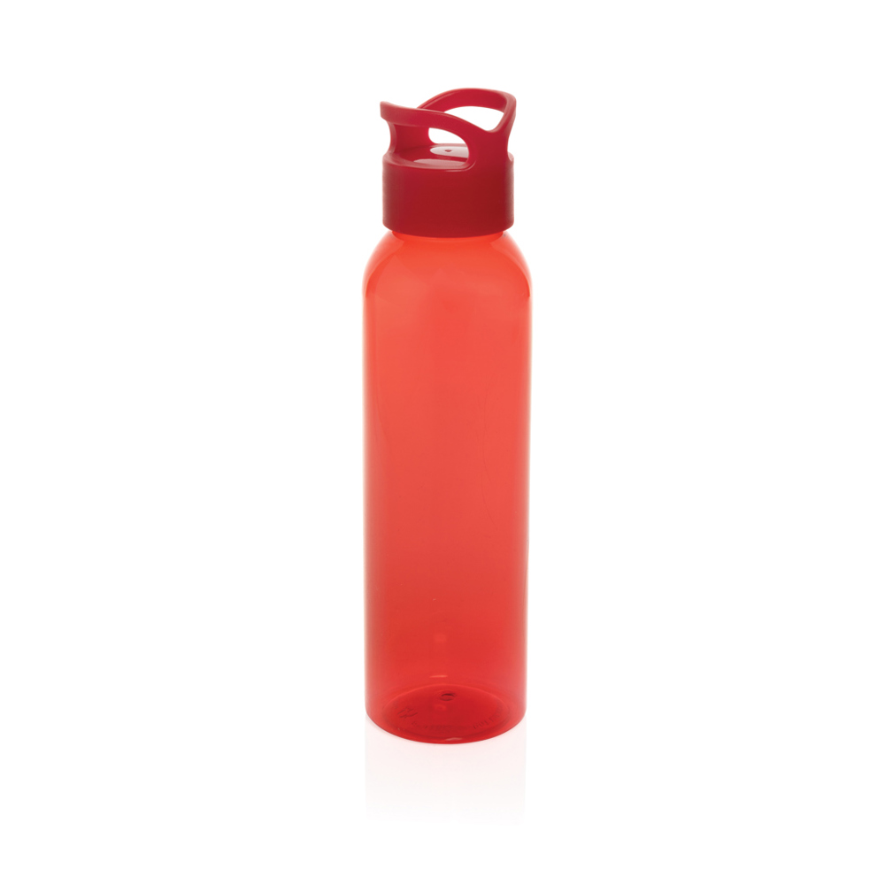 Oasis RCS Gerecyclede PET water fles 650 ml - met logo of onbedrukt bestellen - rood (± PMS red)