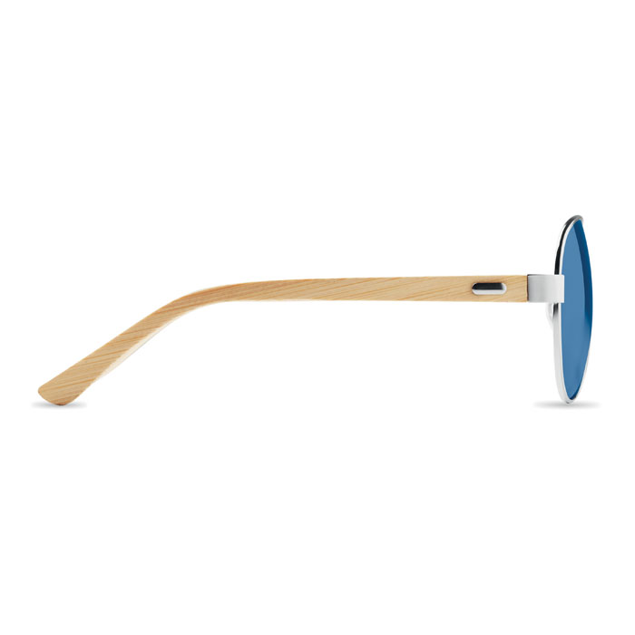 HONIARA - Bamboe zonnebril met hoesje