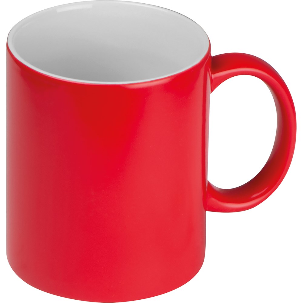Mok colour changing - bedrukt of onbedrukt verkrijgbaar - Rood