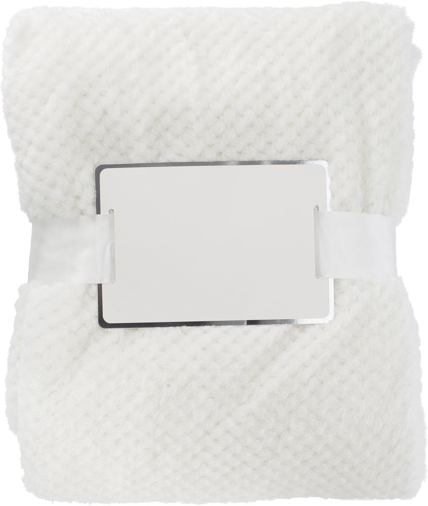 Flanellen fleece (230 gr/m²) deken Nikolai - bedrukt of onbedrukt verkrijgbaar - Beige