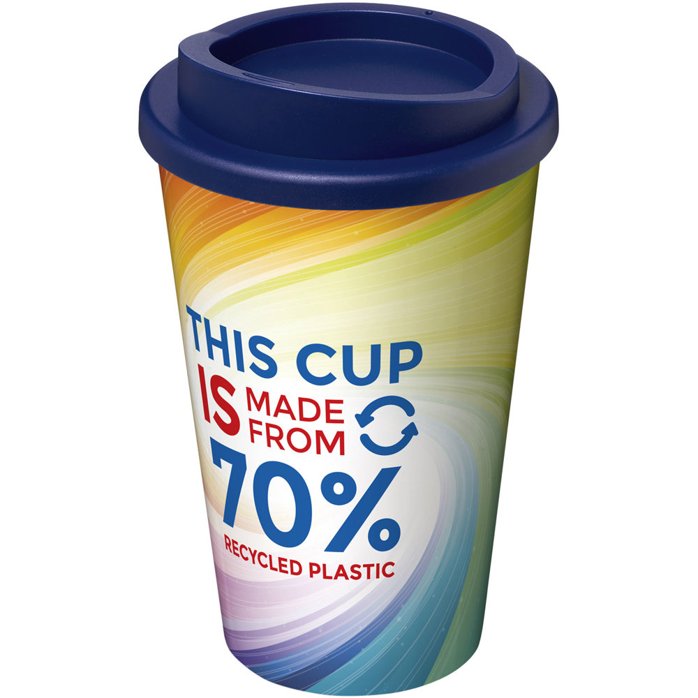 Brite-Americano® Eco 350 ml geïsoleerde beker - kopen of bedrukken - Blauw