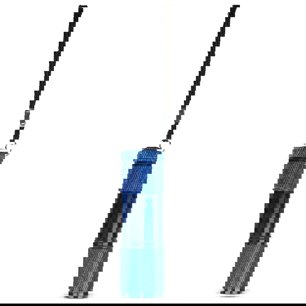 Aluminium zaklamp LED - met logo of onbedrukt bestellen - Blauw