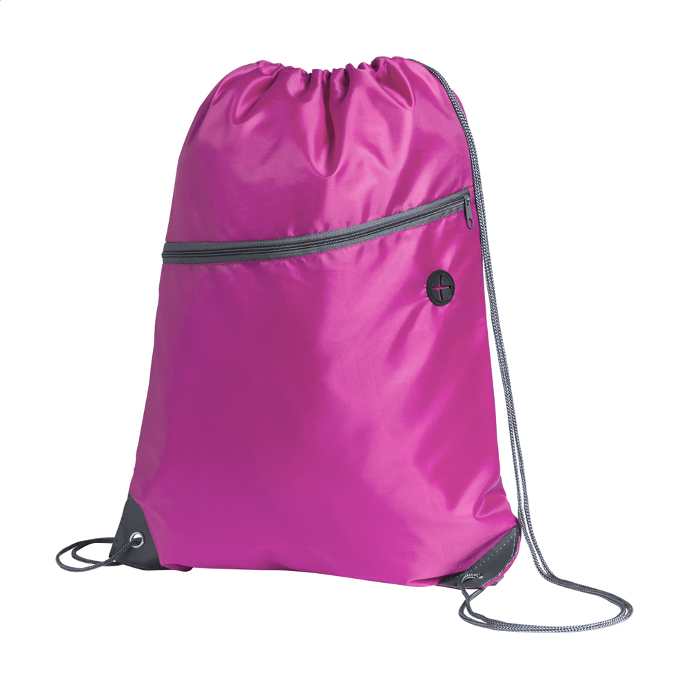 Coprus - trekkoord tas - kopen of bedrukken - Fuchsia