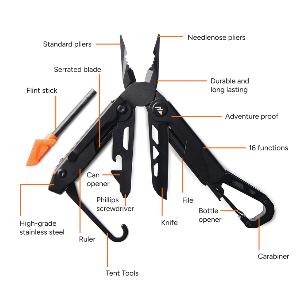 Nordic Drift Adventure multifunctionele tool
