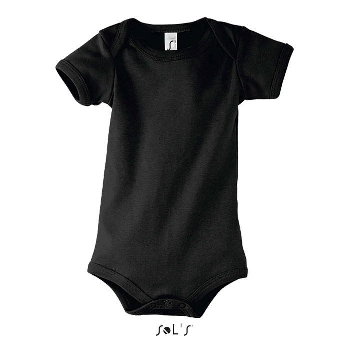 BAMBINO - BAMBINO BABY BODYSUIT - kopen of bedrukken - Zwart