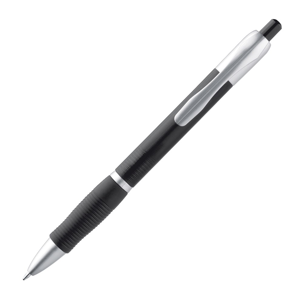 Kunststof pen met drukmechanisme