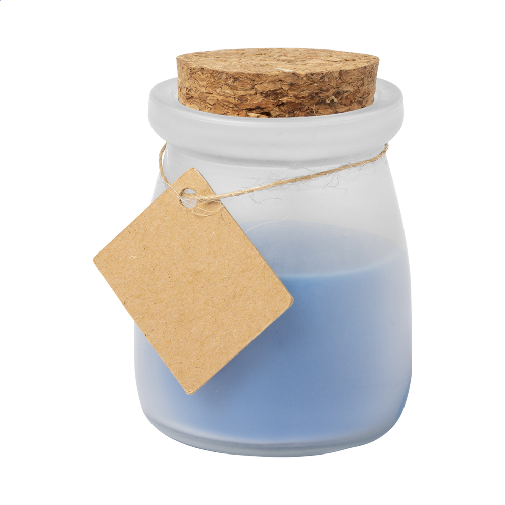 Corscent - kaars - voor bedrijven en relatiegeschenken - Blauw