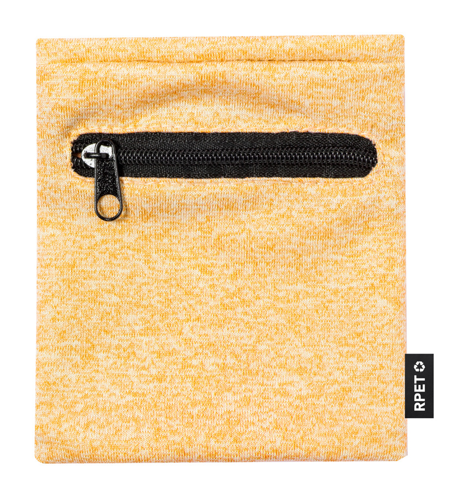 Bagro - RPET-polsband - met logo of onbedrukt bestellen - Geel