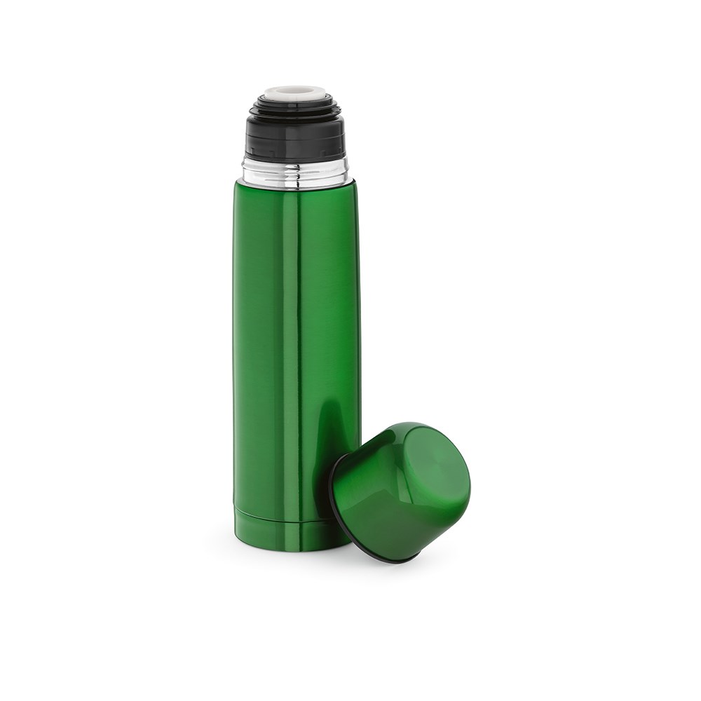Donau thermos gerecycled roestvrij staal 500 ml - Groen
