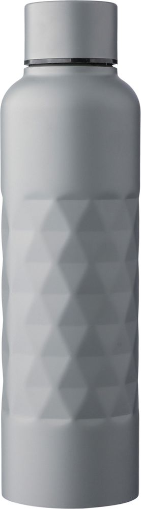 Gerecycled roestvrijstalen enkelwandige drinkfles (800 ml) Talin - bedrukt of onbedrukt verkrijgbaar - Grijs