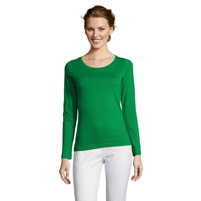 MAJESTIC - MAJESTIC dames t-shirt 150g - voor bedrijven en relatiegeschenken - Helder Groen