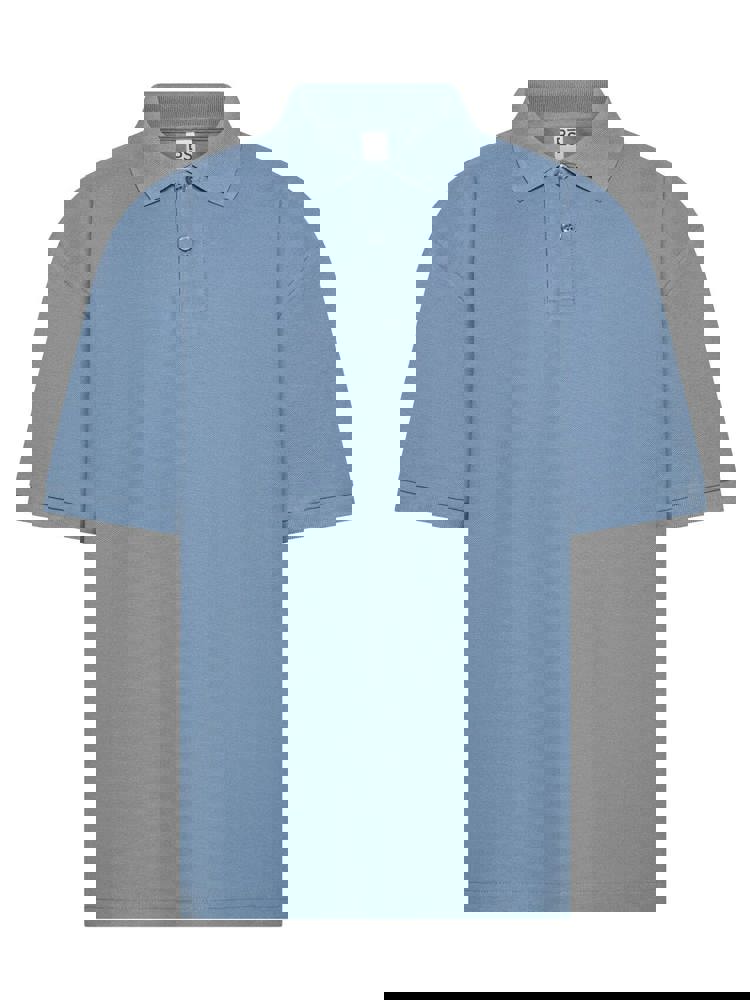 BS Evolution kids polo, 180 gr/m² - kopen of bedrukken - Middenblauw (PMS 2157C)