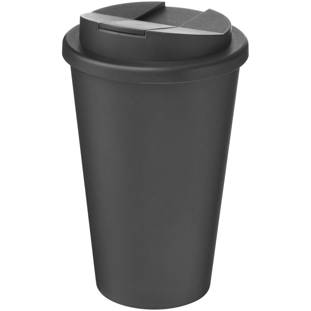 Americano® Renew geïsoleerde 350 ml beker met knoeibestendig deksel - met logo of onbedrukt bestellen - Graniet