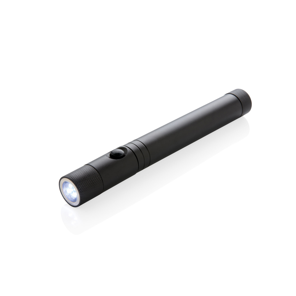 Uitschuifbare zaklamp met magneet - voor bedrijven en relatiegeschenken