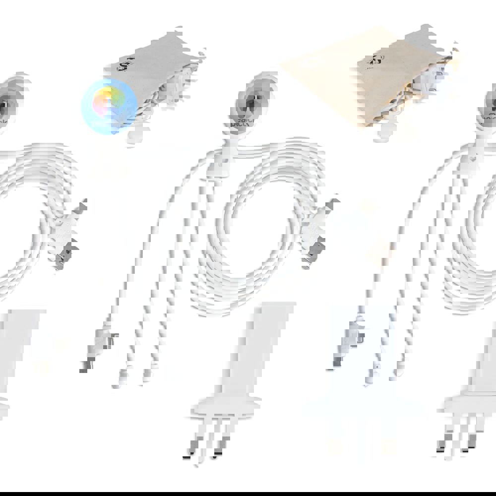 2090 - Xoopar Mr. Bio Long 60W Oplaadkabel + UK Plug Adapter - bedrukt of onbedrukt verkrijgbaar