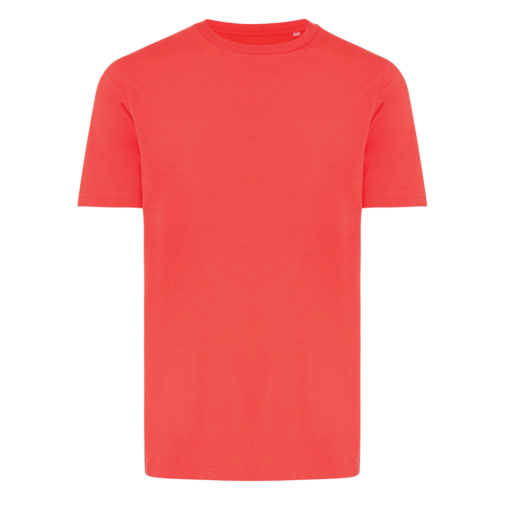 IQONIQ Brett gerecycled katoen t-shirt - kopen of bedrukken - luscious red (± PMS 17-1663TCX)