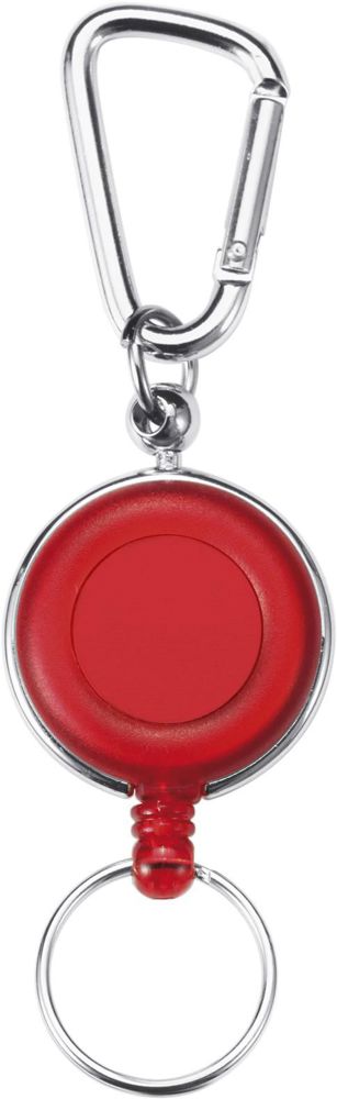 ABS pas houder Bruno - met logo of onbedrukt bestellen - rood