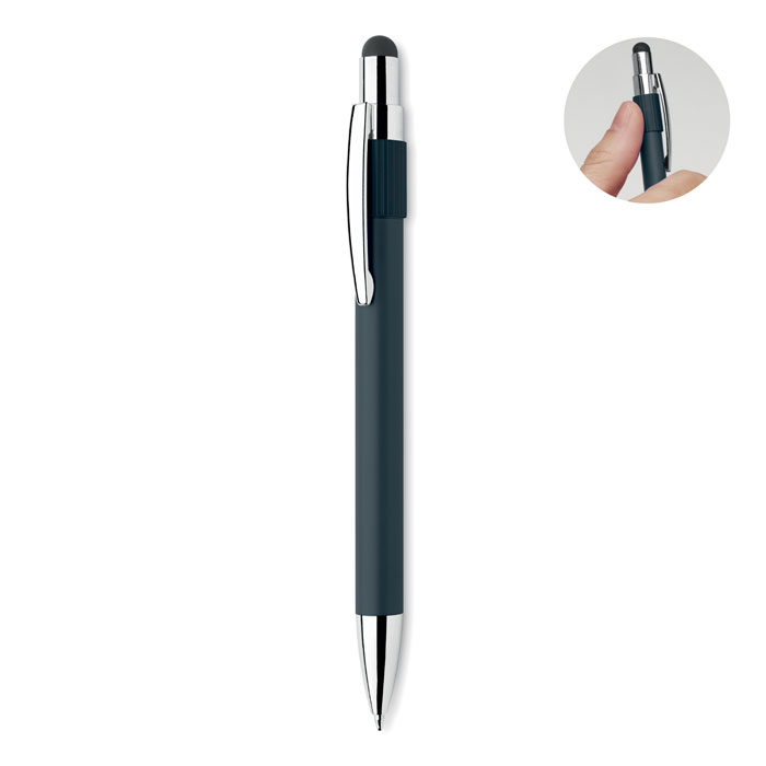 EDD - Stylus spinner pen - voor bedrijven en relatiegeschenken - Marineblauw