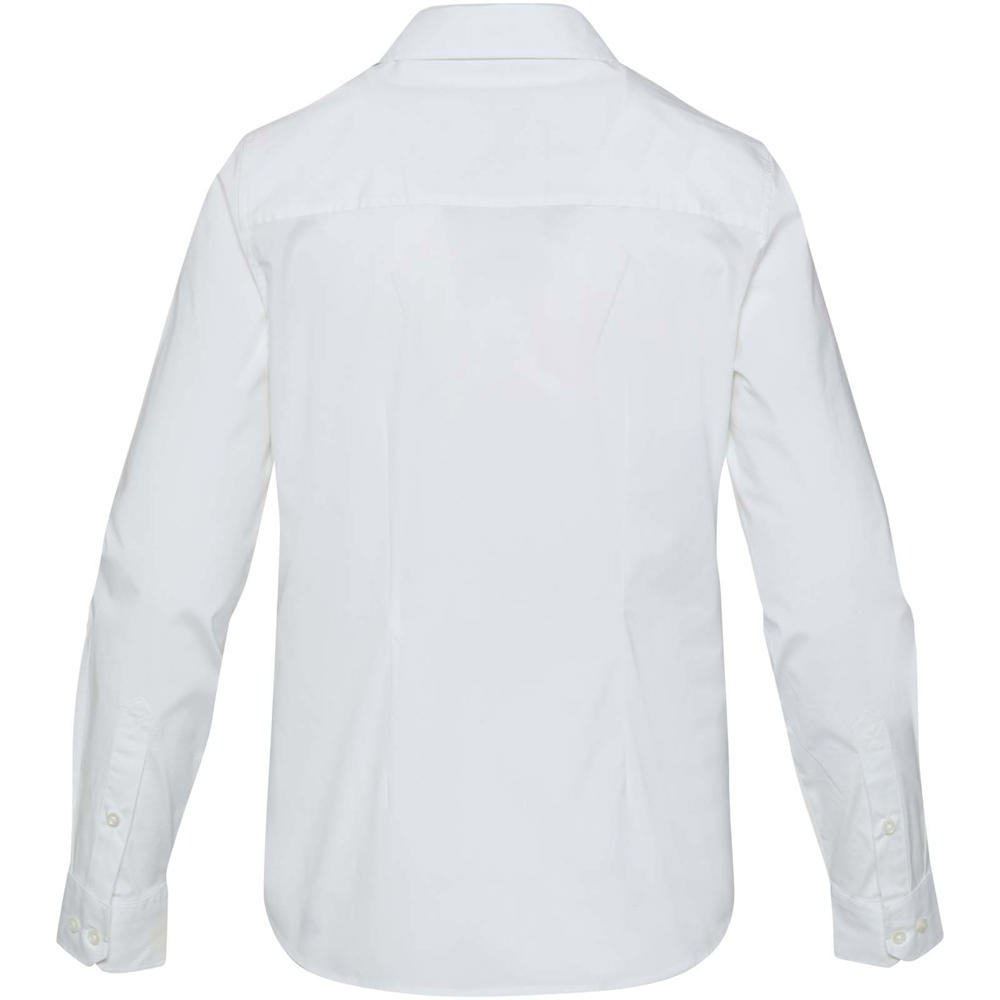 Carnelian poplin damesshirt