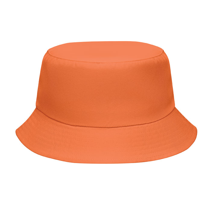 EMMER - ZONNE-VISSERSHOED POLYESTER 150 - bedrukt of onbedrukt verkrijgbaar - oranje