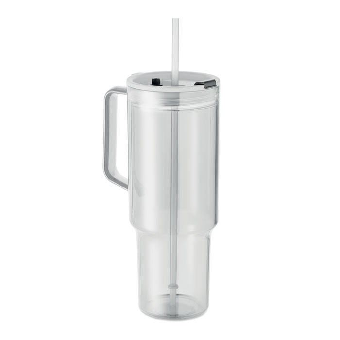 MUGORA - RPET beker 1200ml - bedrukt of onbedrukt verkrijgbaar - Transparant